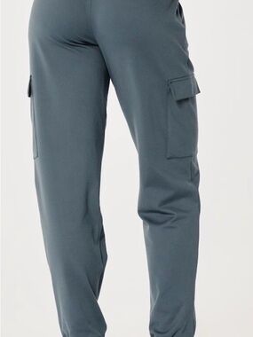 Hollister Gilly Hicks Cargo Jogger Pants in Slate Blue